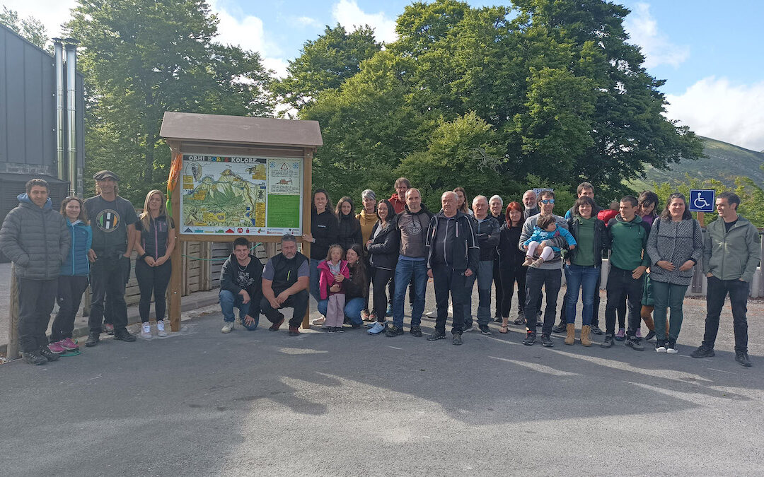 El proyecto “Orhi Bortz Kolore” ofrece cinco rutas en las cercanías del Centro de Montaña Irati-Abodi